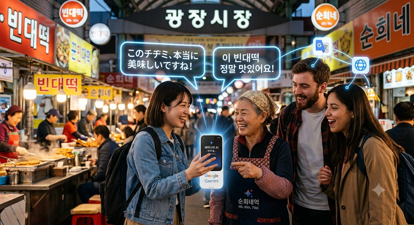 [테크 인사이트] 번역의 패러다임을 바꾸다: 이어폰 없이 귀에 대면 끝나는 ‘제미나이 3.5 라이브 트랜슬레이트’ 분석